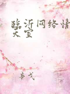 临沂网络情缘聊天室