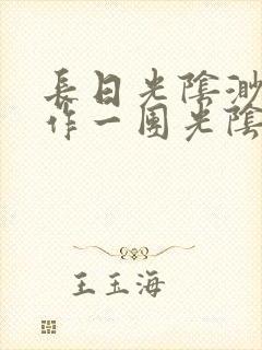 长日光阴渺渺乱作一团光阴似箭