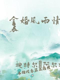 金婚风雨情演员表