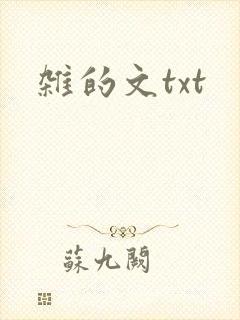 杂的文txt