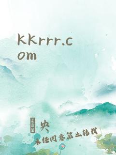 kkrrr.com
