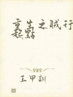 重生之贼行天下起点