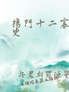 杨门十二寡妇艳史
