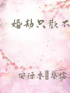 婚劫只欢不爱