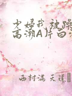 少妇我被躁爽到高潮A片白洁