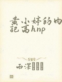 黄小婷的肉欲日记高hnp