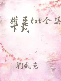 权臣txt全集下载