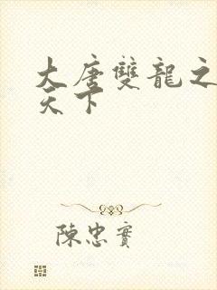 大唐双龙之无敌天下