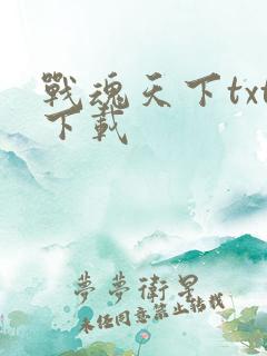 战魂天下txt下载