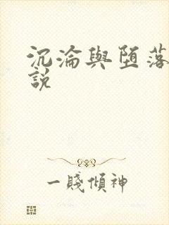 沉沦与堕落的小说