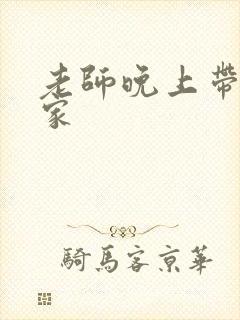 老师晚上带我回家