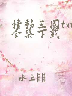 情动三国txt全集下载