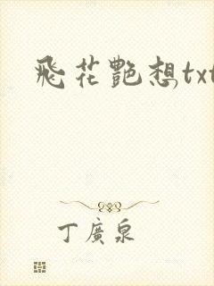 飞花艳想txt