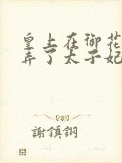 皇上在御花园c弄了太子妃