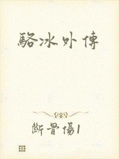 骆冰外传