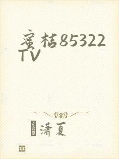 蜜桔85322TV