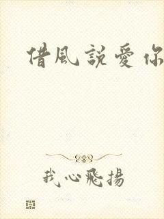 借风说爱你