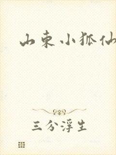 山东小狐仙