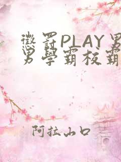 惩罚PLAY男男学霸校霸