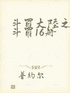 斗罗大陆之终极斗罗16册