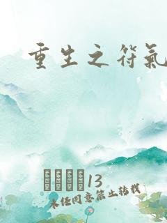 重生之符气冲天