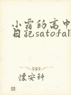 小霜的高中成长日记satofall