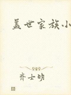 盖世家族小说