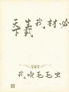 天生我材必有用下载