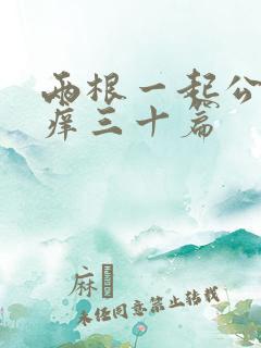 两根一起公憩止痒三十篇