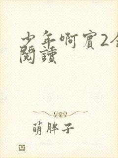 少年啊宾2全文阅读