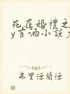 死在婚礼之前by有酒小说免费阅读