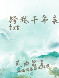 跨越千年来爱你txt