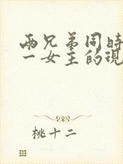 两兄弟同时拥有一女主的现言