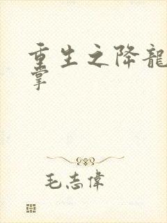 重生之降龙十八掌