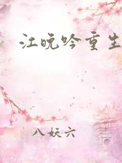 江晚吟重生小说
