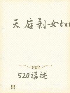 天庭剩女txt
