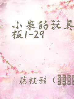 小米的玩具店老板1-29