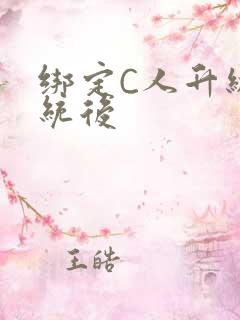 绑定C人升级系统后