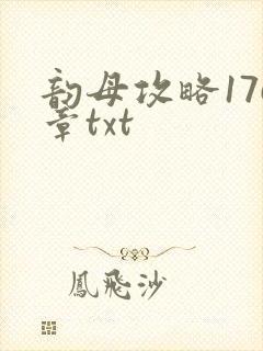 韵母攻略176章txt