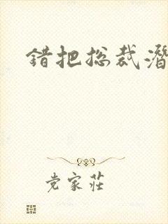 错把总裁潜规则