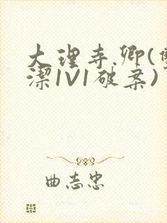 大理寺.卿(双洁1V1破案)