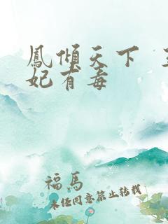 凤倾天下  王妃有毒