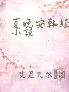 夏晚安韩经年的小说