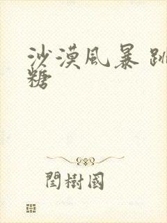 沙漠风暴 跳跳糖