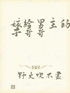 嫁给男主的病秧子哥哥