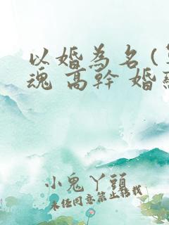 以婚为名 (军魂 高干 婚恋)
