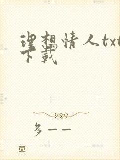 理想情人txt下载