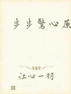 步步惊心原著