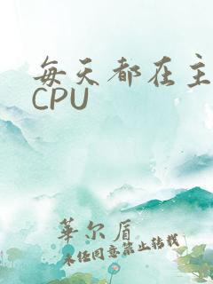 每天都在主动求CPU
