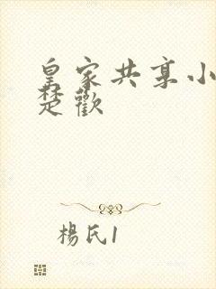 皇家共享小公主楚欢